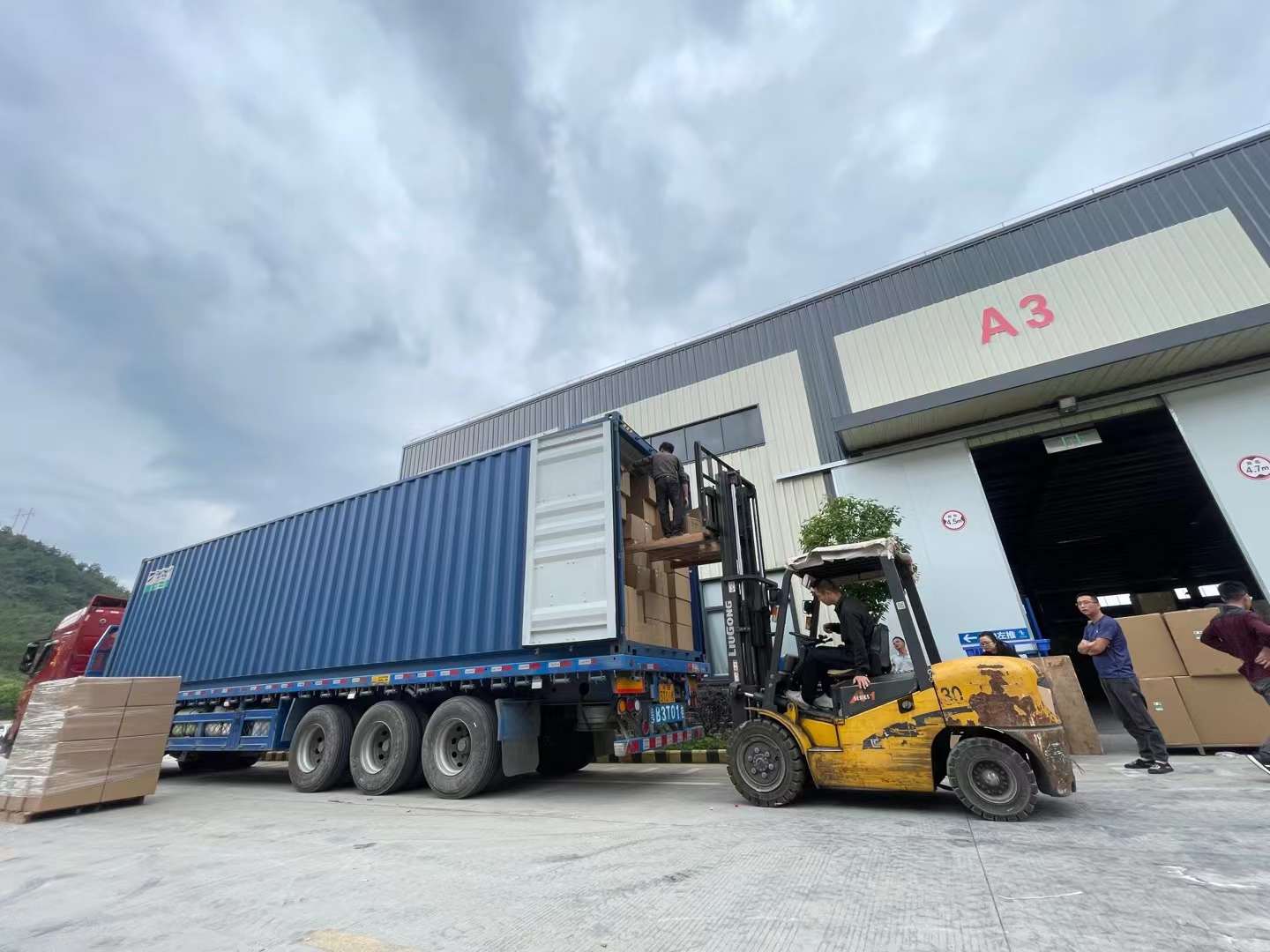 Filtro de tres paneles 2023-5-15 envío de contenedores